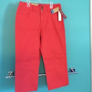 NWT Hot Pink MERONA Capri / Cropped Pants Size 6