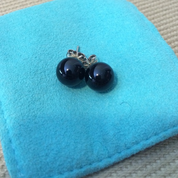 Tiffany & Co. Black Onyx Earrings