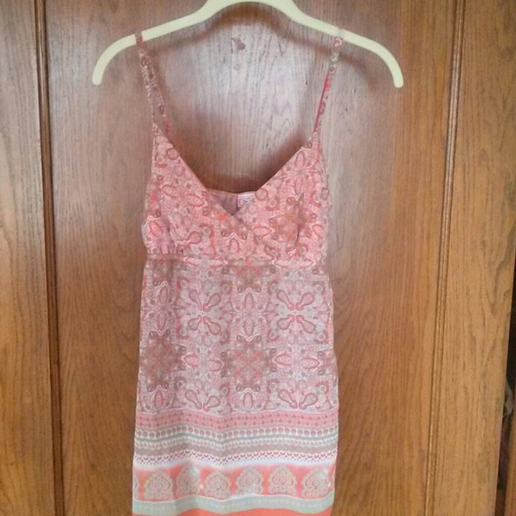 Printed babydoll top