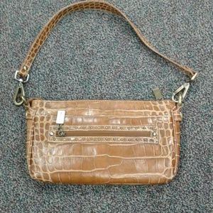 Beige & brown purse