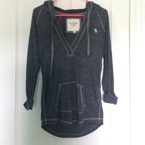 Abercrombie & Fitch v-neck hoodie