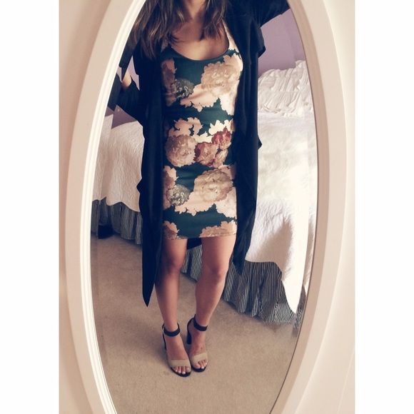 Bar III floral dress