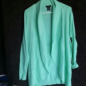NWOT Deb mint pull over sweater