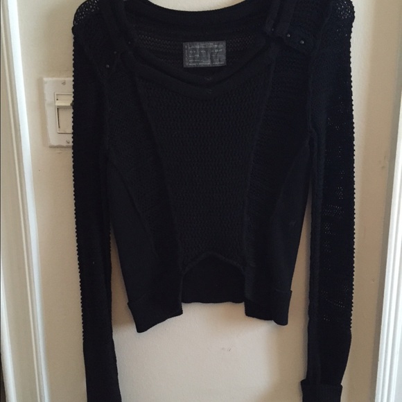 All saints black epona sweater - Picture 3 of 4