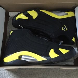 Jordan 14s Thunders