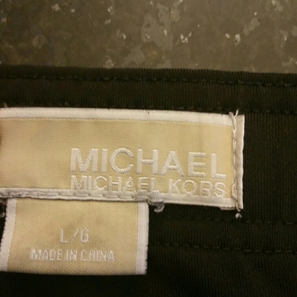 Michael Kors long blk skirt