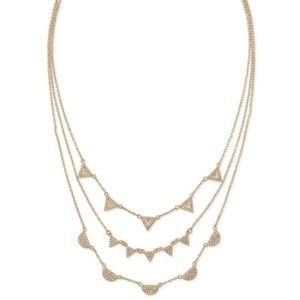 Pavé Chevron Stella & Dot gold