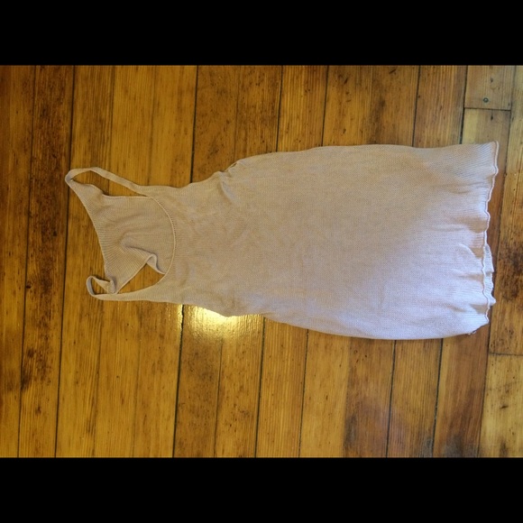 Brandy Melville pink knit tank top