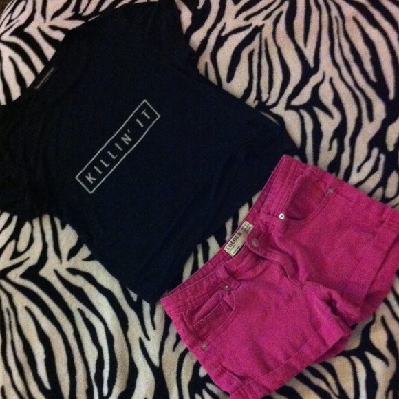 Killin it cropped tee