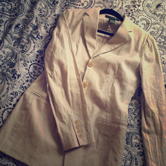 Tan blazer