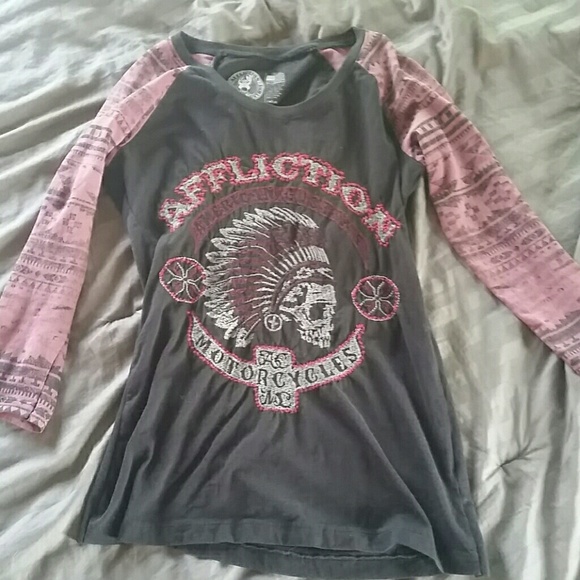 Affliction Motorcycle Shirt