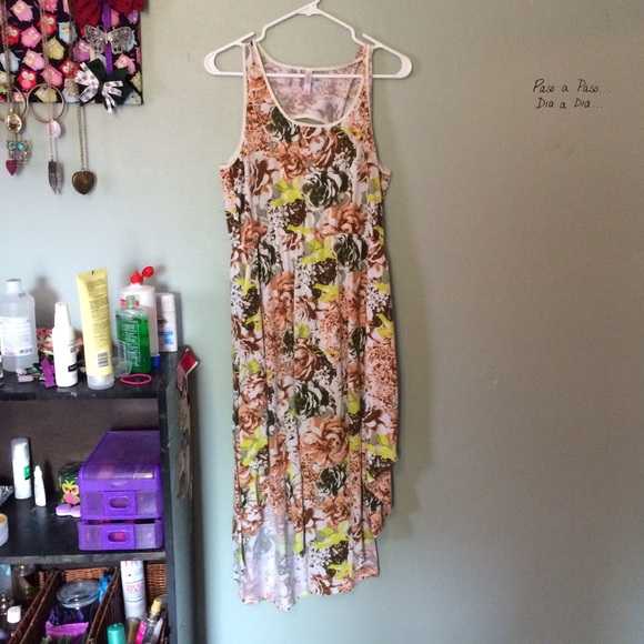 Rose pattern Print Dress
