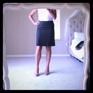 Grey suit skirt