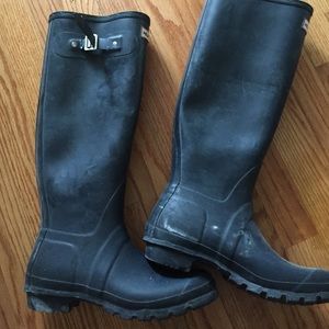 Hunter rain boots