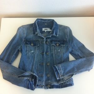 Paige Distressed Denim Jacket