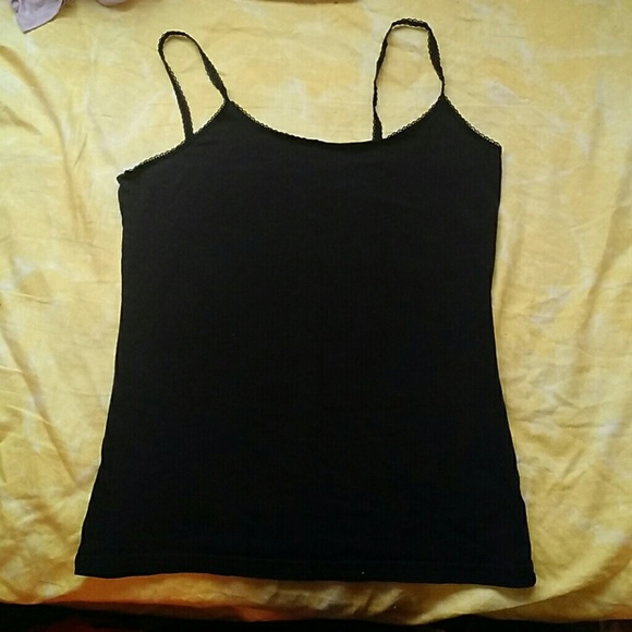 Black tank top
