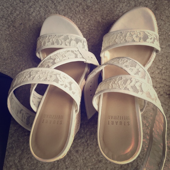 Stuart weitzman high-heeled sandals