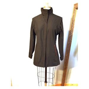 Prada black windbreaker