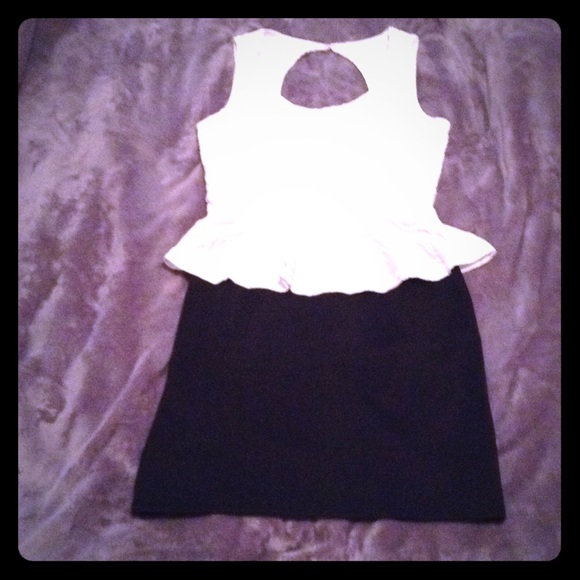 Black and white dress!