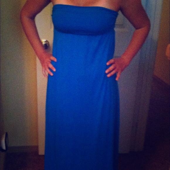 Venus Sleeveless Blue Dress