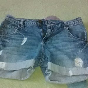 jean shorts