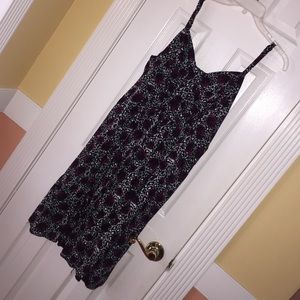 Torrid Snow Leopard Dress with Roses