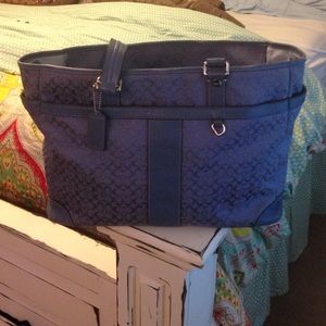 Coach diaper bag