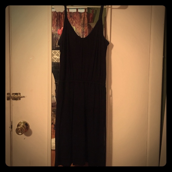 Banana Republic black day dress