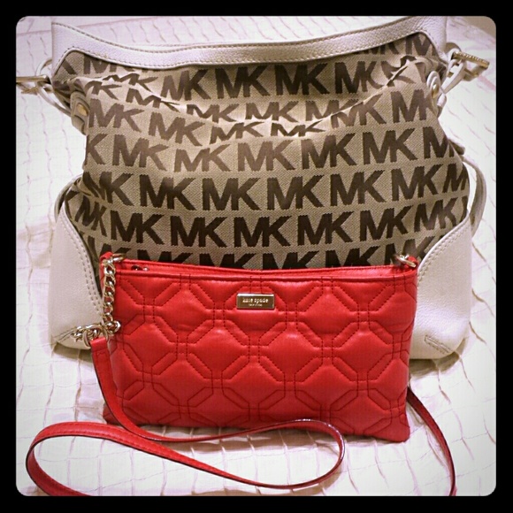 Michael kors tote and Kate spade crossbody
