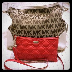 Michael kors tote and Kate spade crossbody