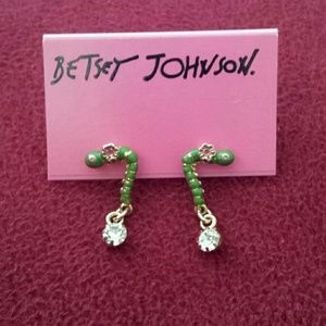 Betsey Johnson Worm Earrings