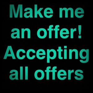 Make an offer! Accepting all reasonable offers! :)