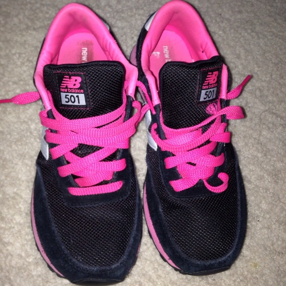 Neon pink new balance
