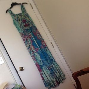 Maxxy  dress sea foam stretch light weight