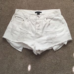 White shorts