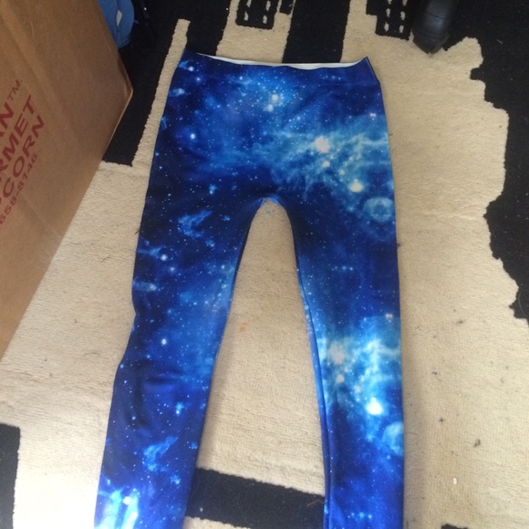 Pants - Galaxy print tights 12-14 girls also 00