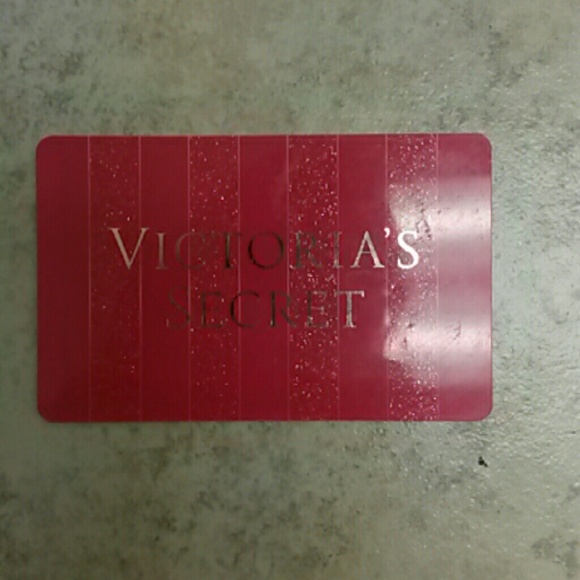 $50 unused victoria secret gift card