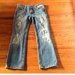 Women's Distressed Miss Me Jeans