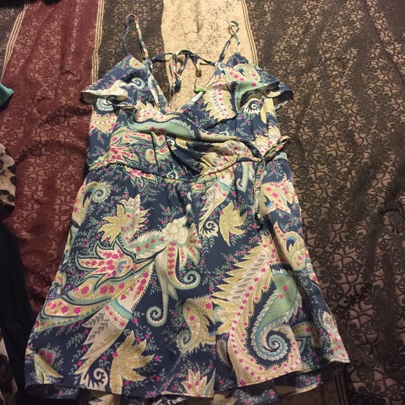 American Eagle Paisley Romper