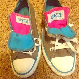 Multi colored low converse.