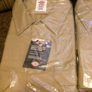 Dickies 3XL long sleeve work shirt