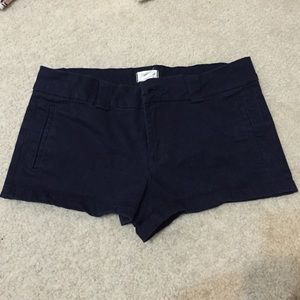 Blue khaki shorts