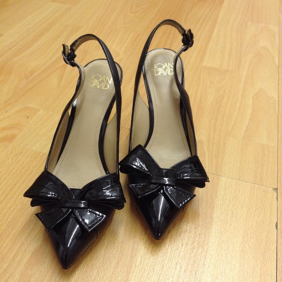 Joan David black shoes