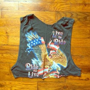 Live to Ride cut off tank