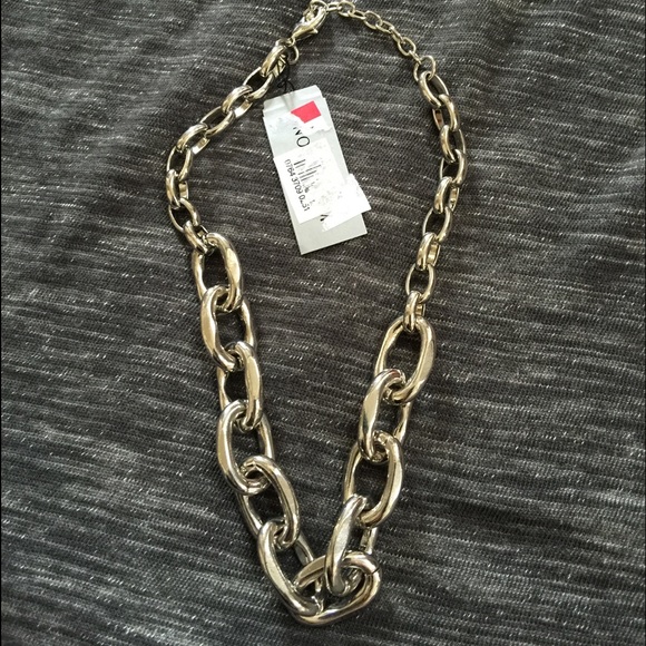 Nordstrom Chunky Chain Link Necklace Silver $38