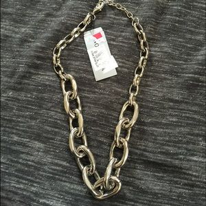 Nordstrom Chunky Chain Link Necklace Silver $38