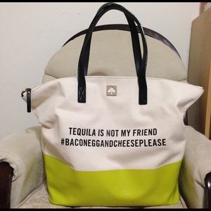 🎉Ready, Set, BUY! Kate Spade Tequila Canvas Tote