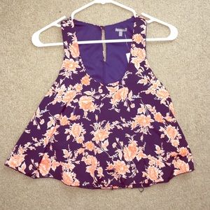 Floral crop top!