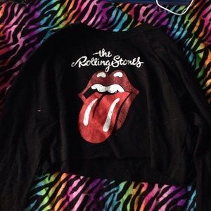 Long sleeve crop top