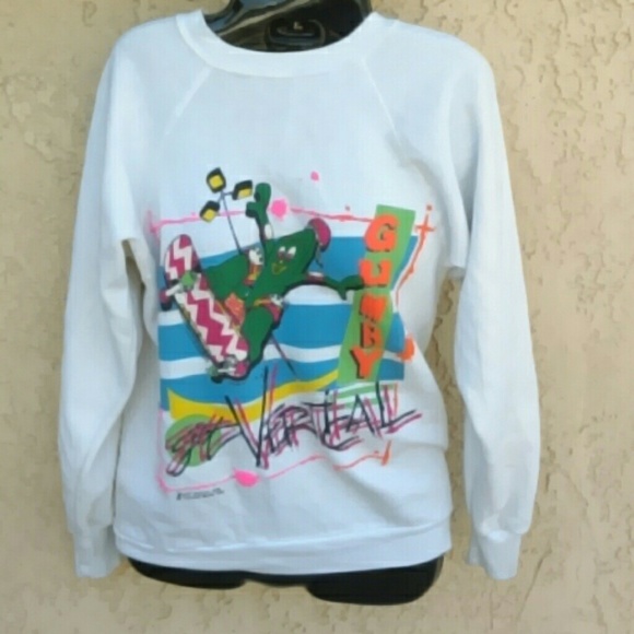 Gumby skateboarding crewneck vintage